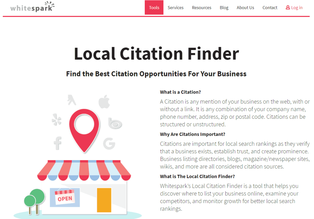 local citation free link building tool