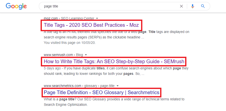 seo page title serp preview