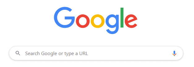 google search bar