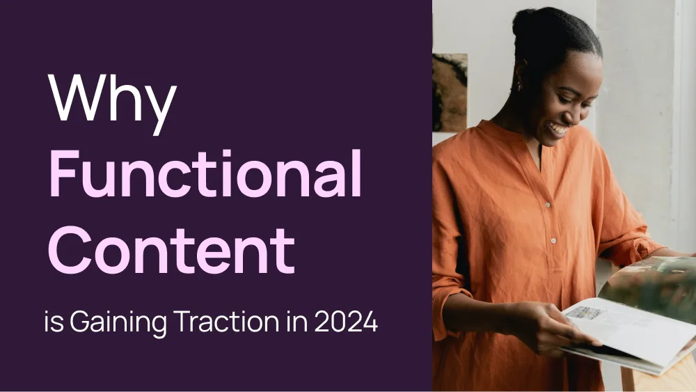 Why Functional Content article banner
