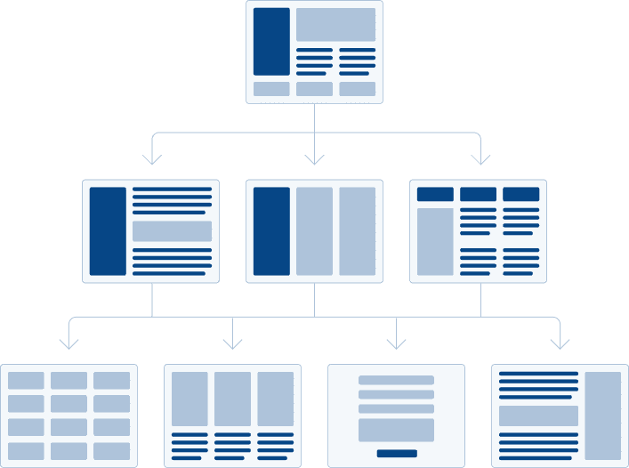 site structure example