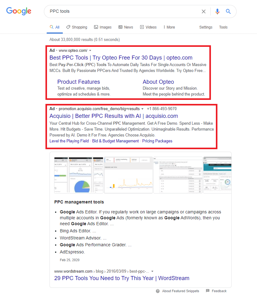 ppc brand awareness example