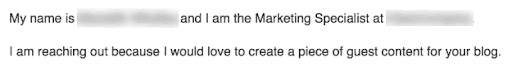 Be clear to enhance email outreach link building.