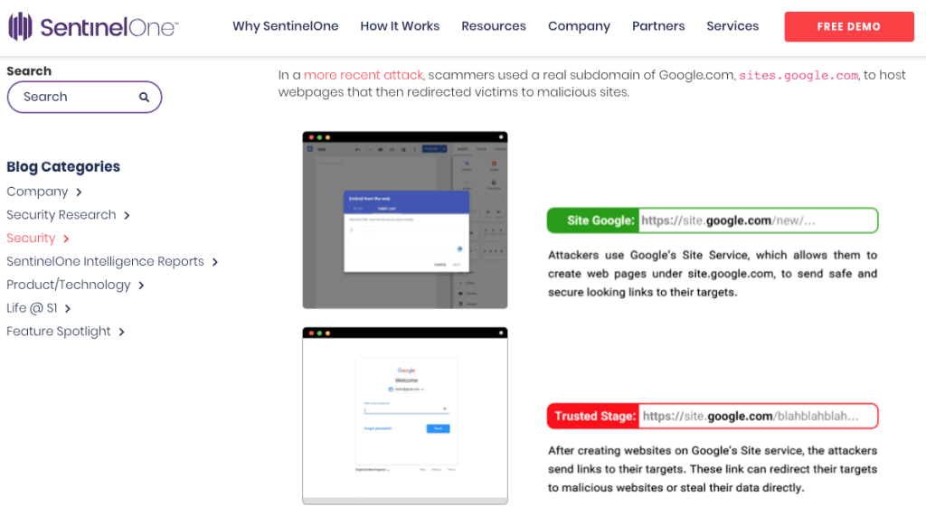 This example helps the reader visualize the severity of phishing scams and how to deal with them.