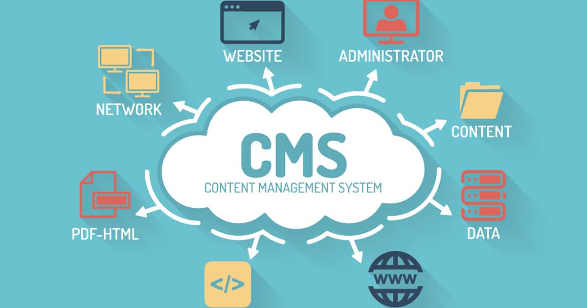 Content management systems help you manage your content and data in one space.