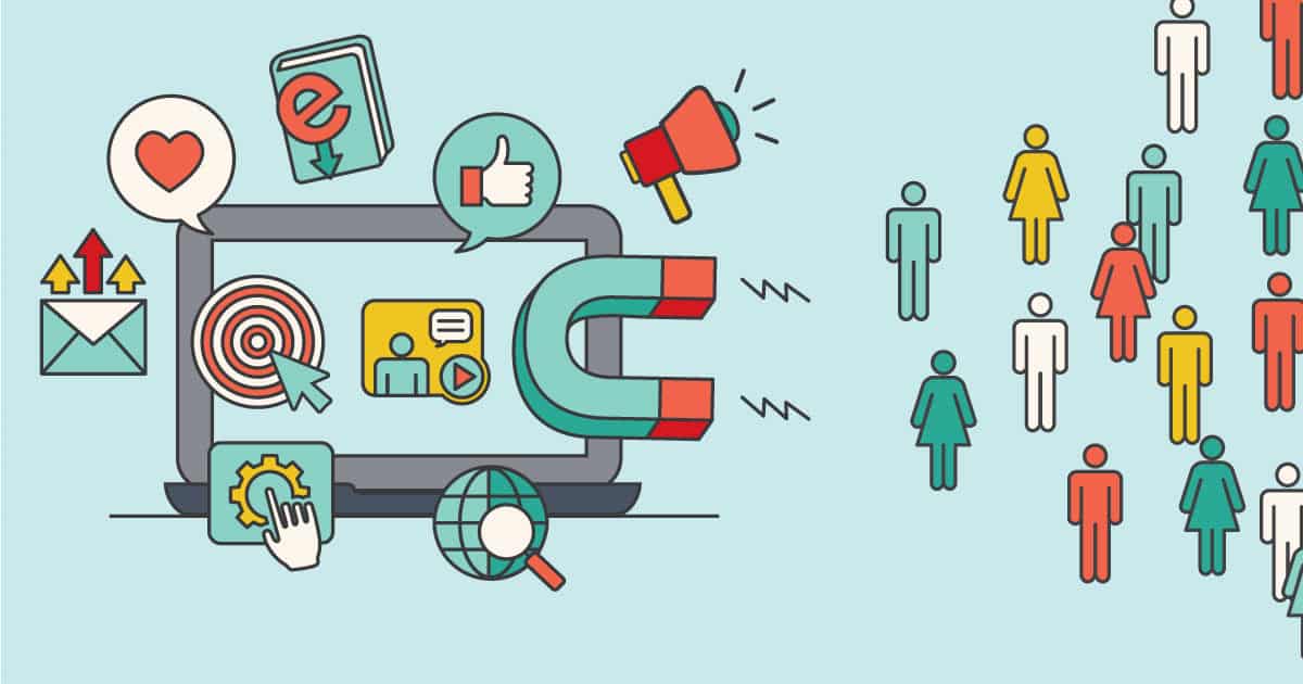 Lead generation attracts people like a magnet