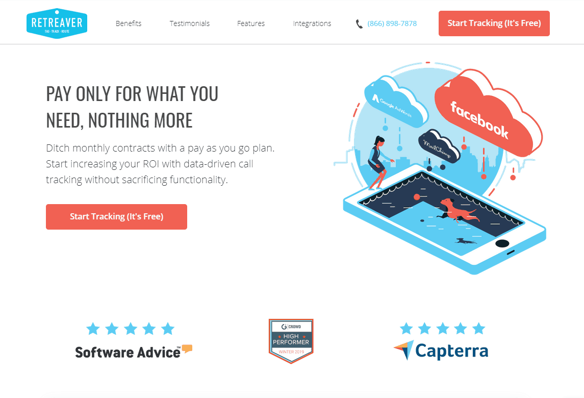 Revised version of landing page, utilizing one of the conversion rate optimization tips, focusing on benefits.