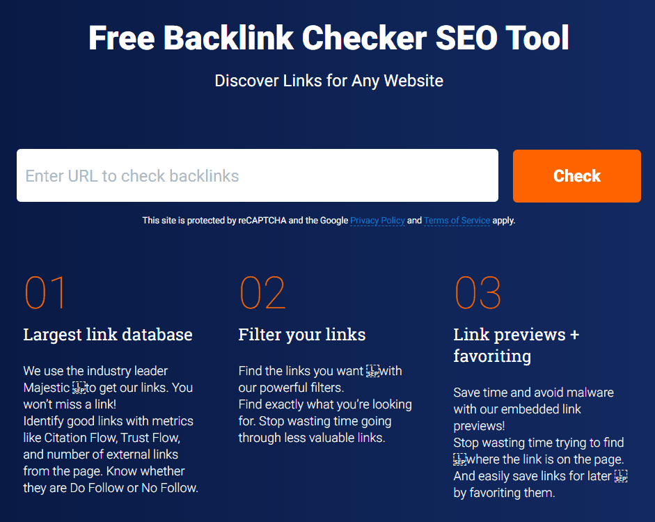 monitor backlinks free back linking tool