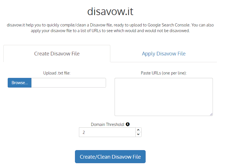 disavowit free link building tool