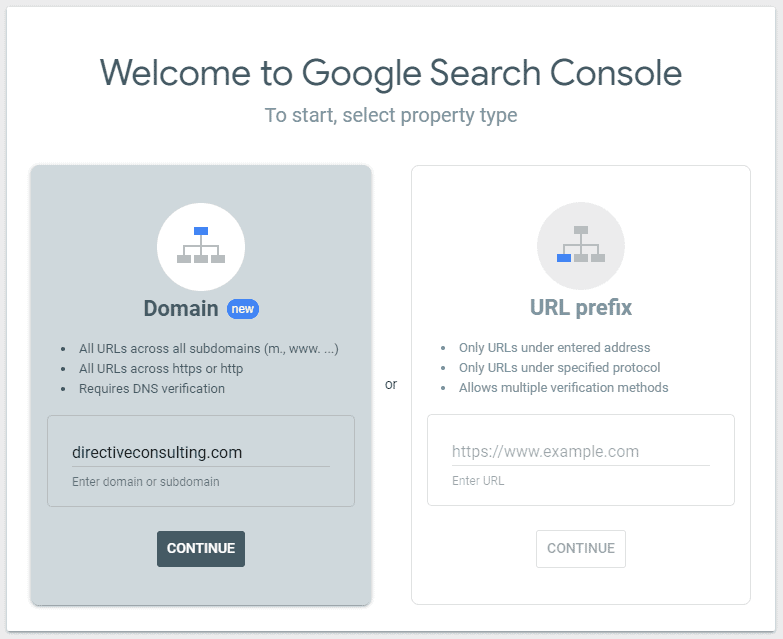Google Search Console Setup