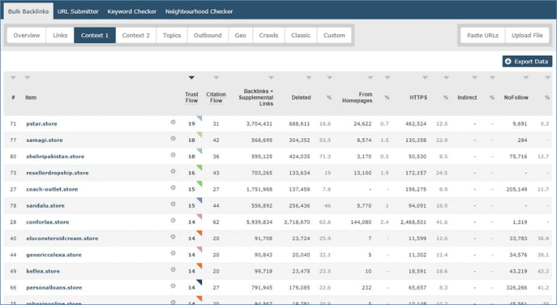 bulk backlink checker