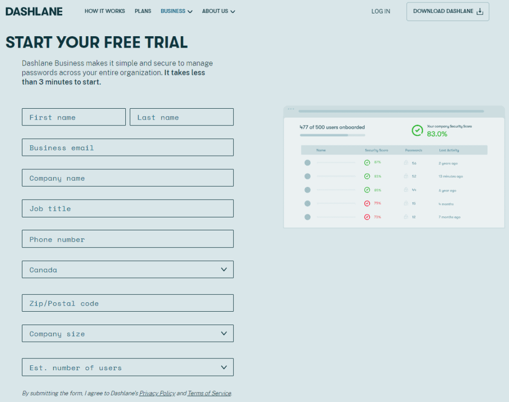 placeholder text on forms