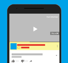 mobile video ad example
