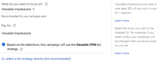 viewable cpm bidding strategy