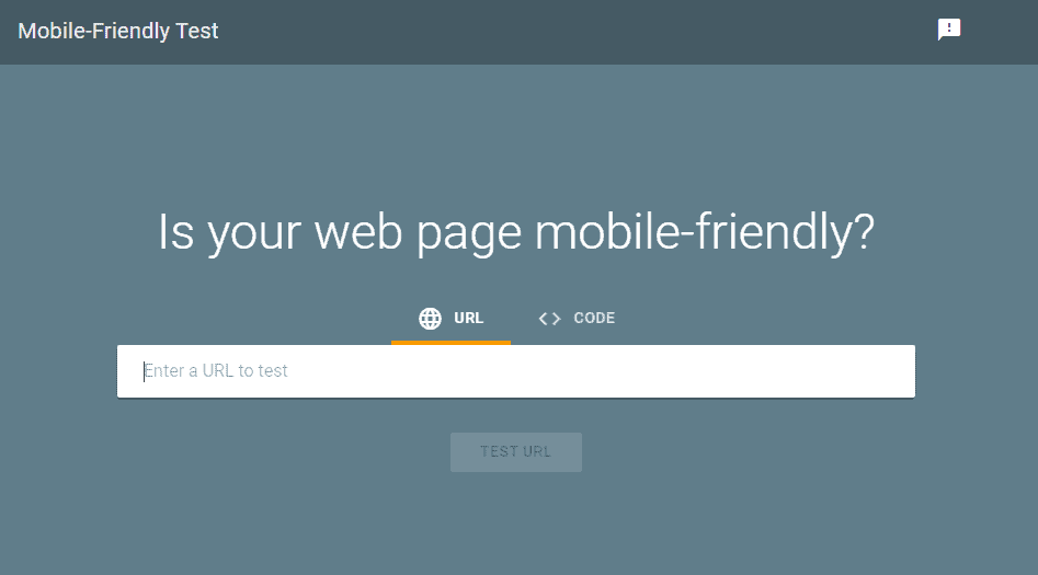 Google's free mobile-friendly test