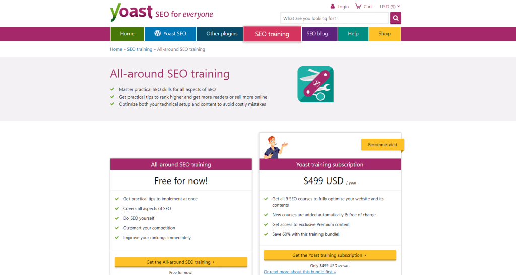 yoast seo certification